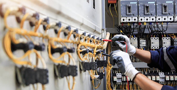 Professional Electrician technician working in Norwood, NJ